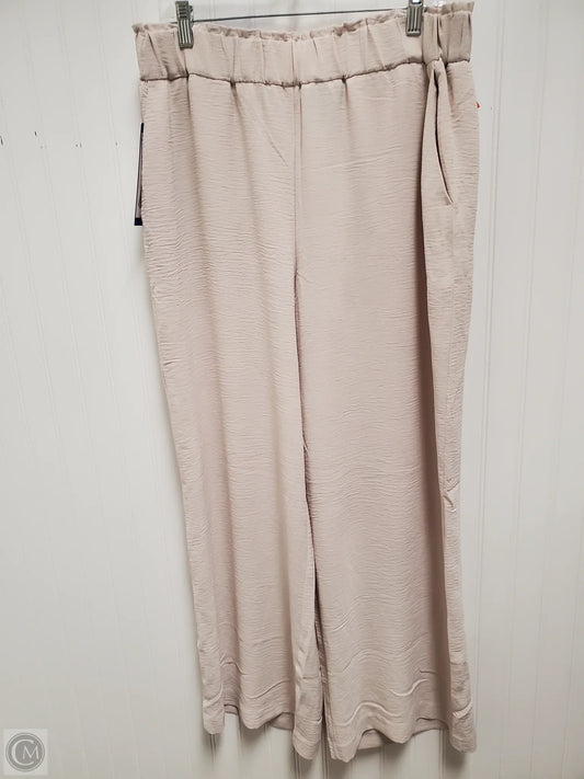 Pants Lounge By Hilary Radley In Taupe, Size: L