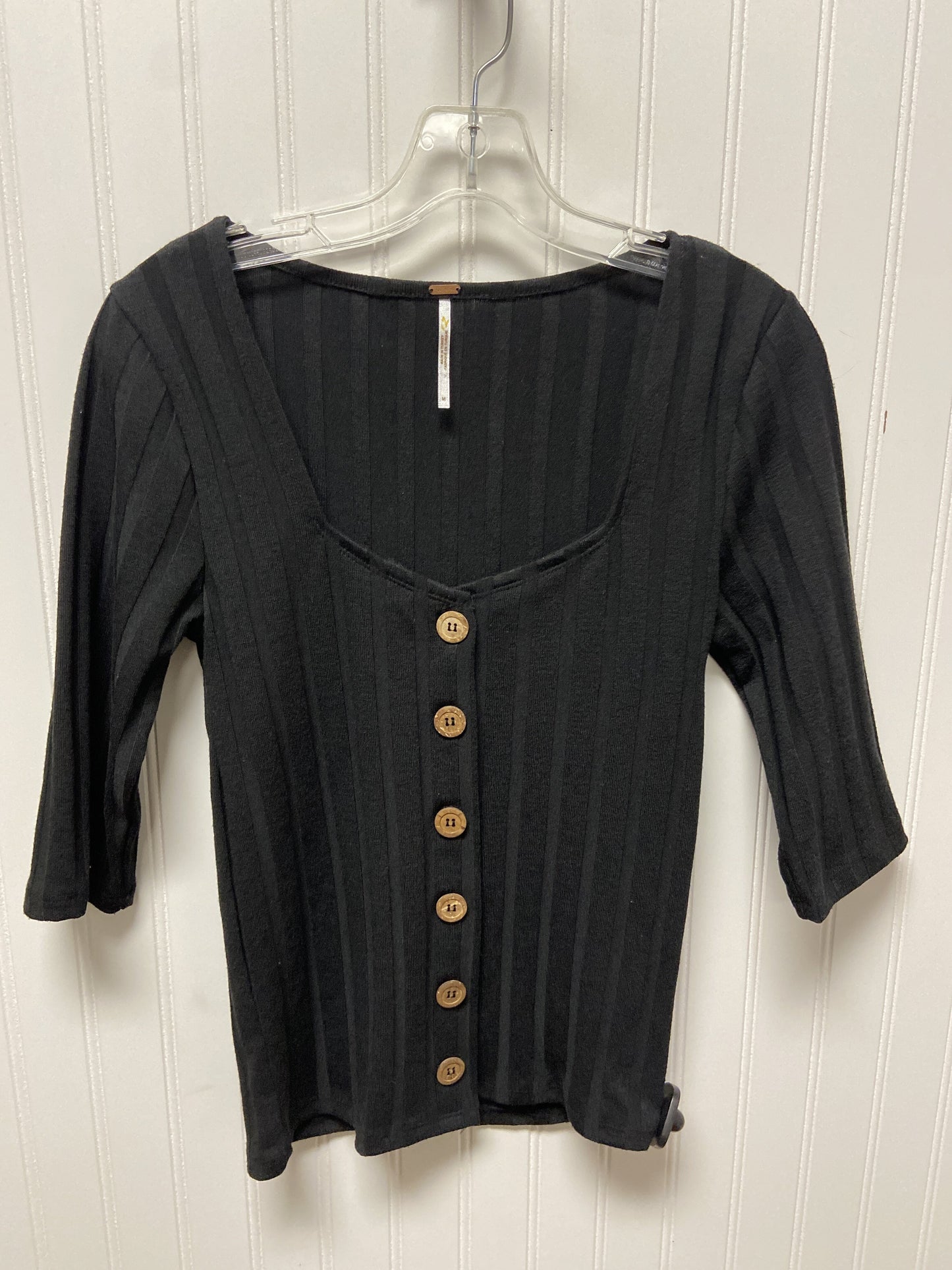 Top 3/4 Sleeve By Free People  Size: M