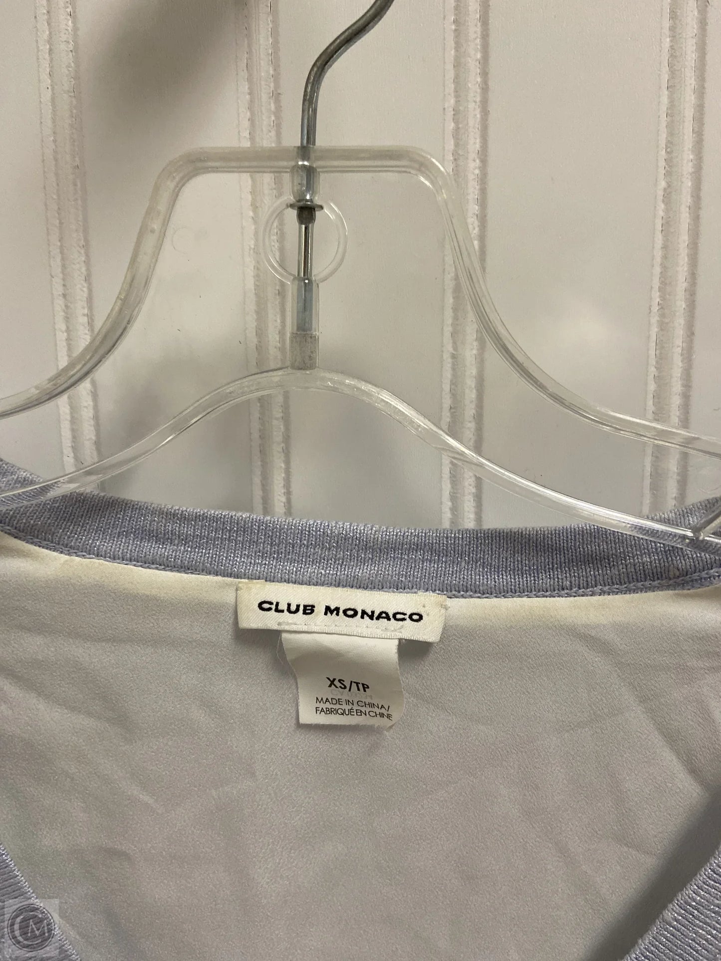 Sweater By Club Monaco In Blue, Size: Xs