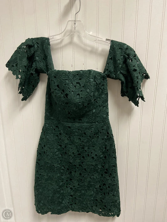 Dress Party Short By Club Monaco In Green, Size: Xs