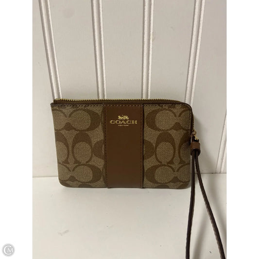 Wristlet Designer By Coach, Size: Small