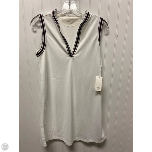 Dress Designer By Tory Burch In Purple & White, Size: Xs