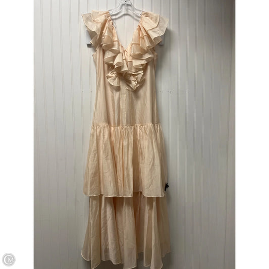 Dress Party Long By Cmb In Peach, Size: Xs