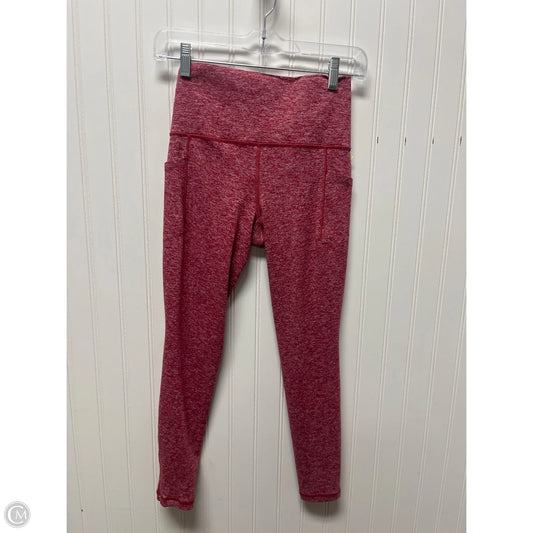 Athletic Leggings By Athleta In Red, Size: Xs