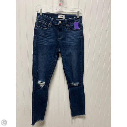 Jeans Skinny By Paige In Beige, Size: 2