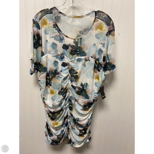 Top Short Sleeve By Torrid In White, Size: 3x