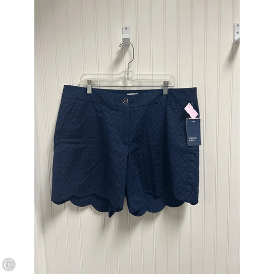 Shorts By Crown And Ivy In Navy, Size: 16