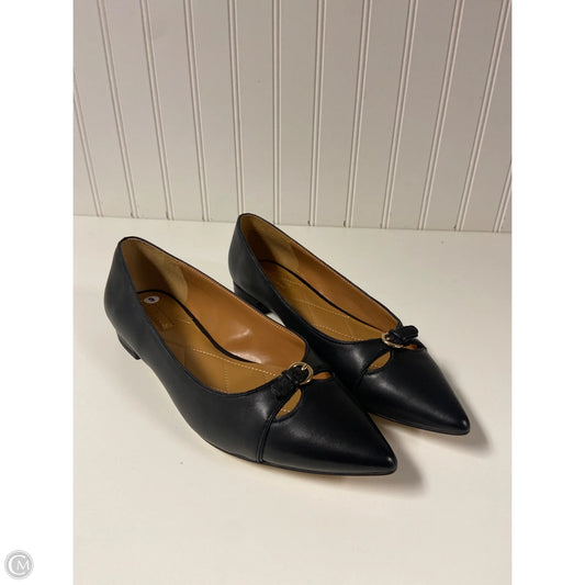 Shoes Flats By Talbots In Black, Size: 9