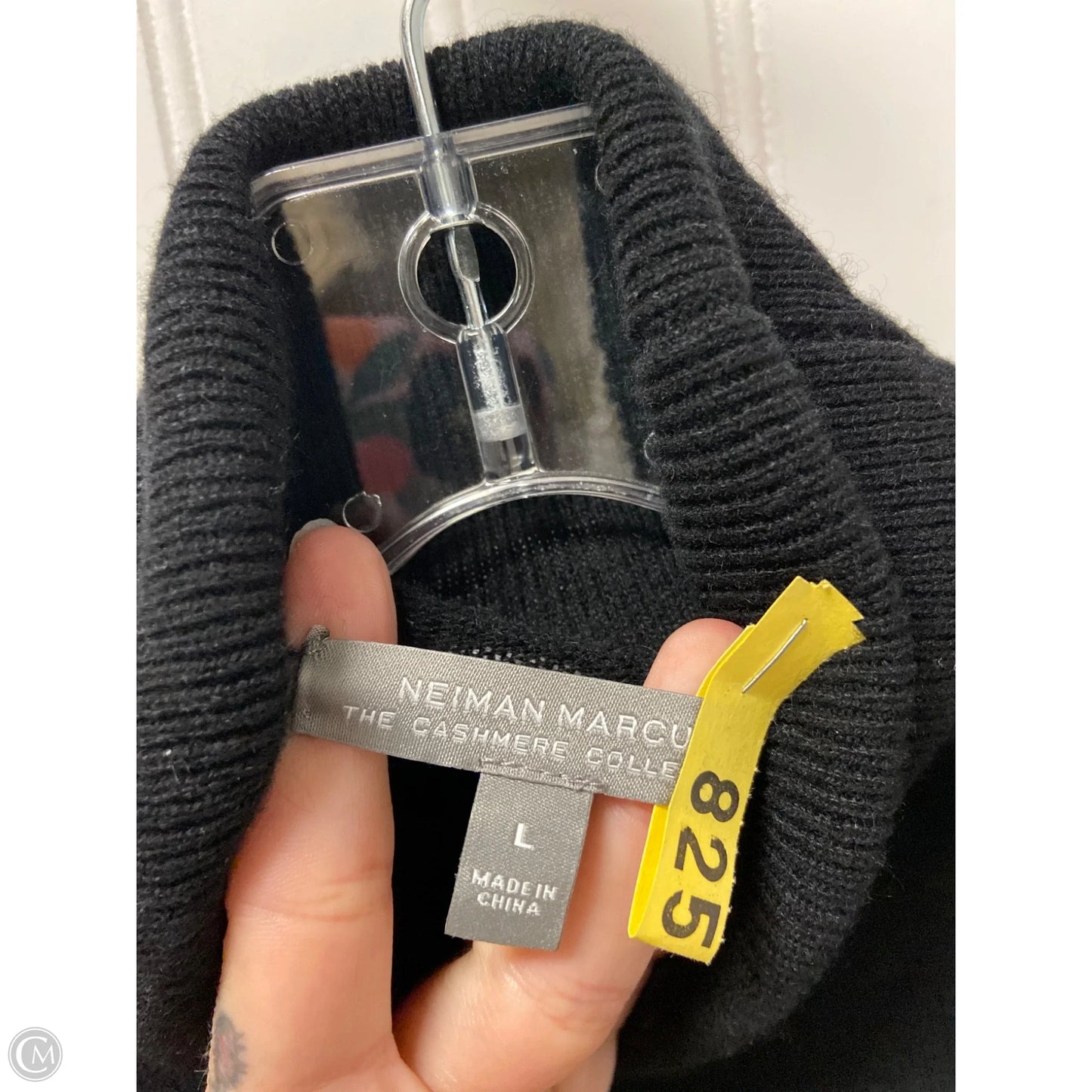 Sweater Designer By Neiman Marcus In Black, Size: L