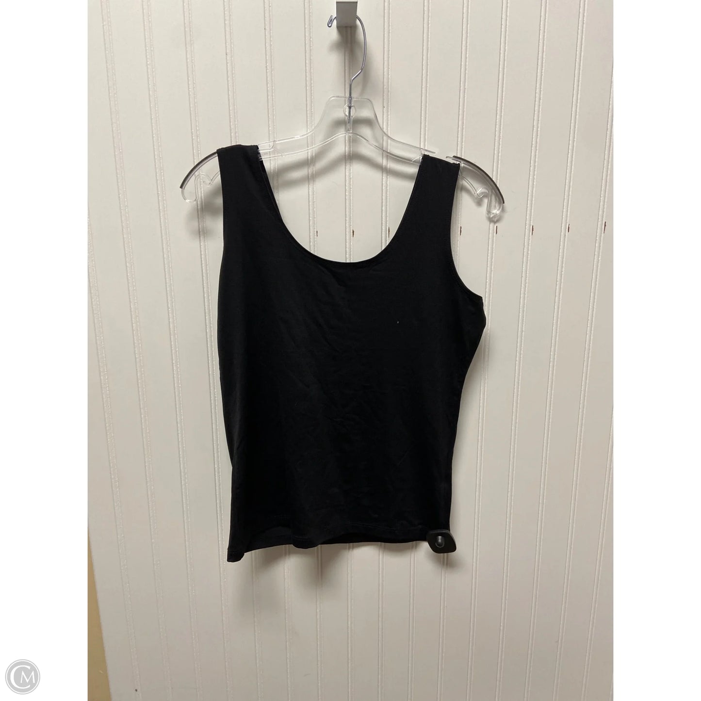 Top Sleeveless By Cmf In Black, Size: L