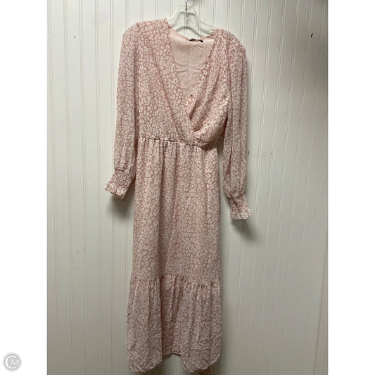 Dress Casual Maxi By Clothes Mentor In Pink, Size: M