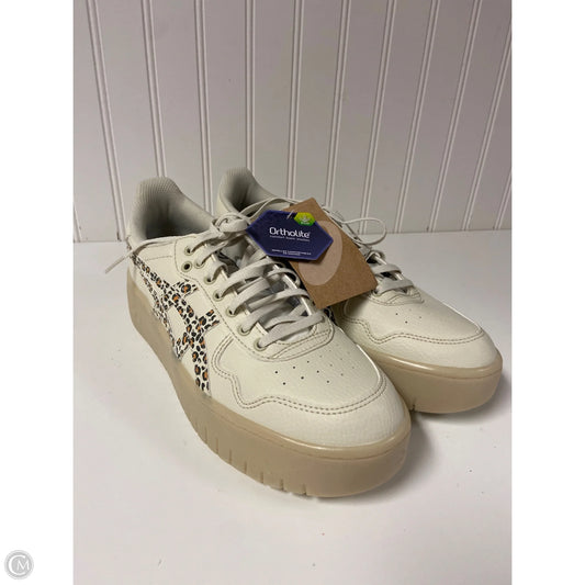 Shoes Sneakers By Asics In Cream, Size: 9.5