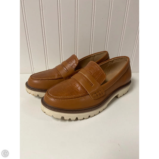 Shoes Flats By Journee In Tan, Size: 6