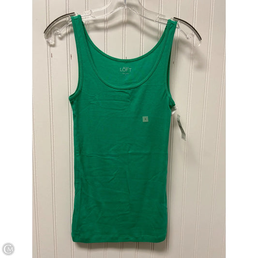 Tank Top By Loft In Green, Size: S