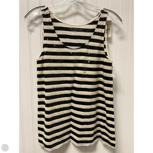 Tank Top By Loft In Striped Pattern, Size: S