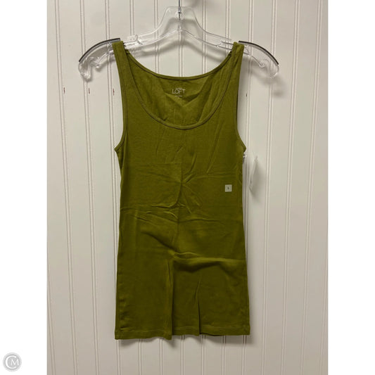 Tank Top By Loft In Green, Size: S