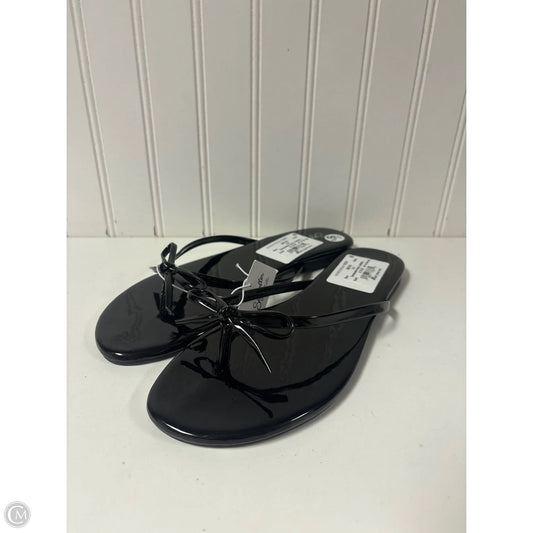 Sandals Flip Flops By Seychelles In Black, Size: 8.5