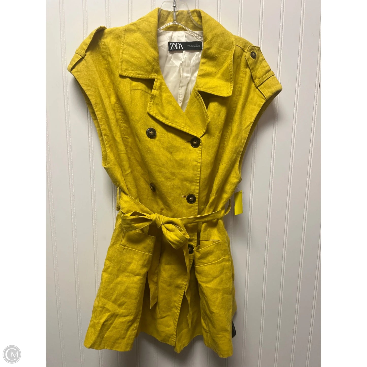 Vest Other By Zara In Yellow, Size: M