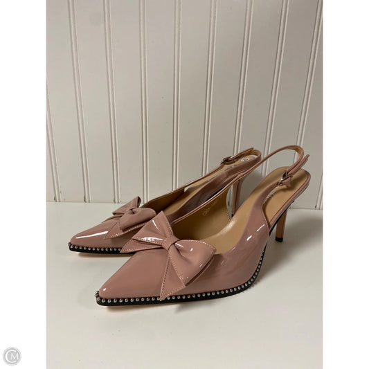 Shoes Heels Stiletto By Clothes Mentor In Pink, Size: 10