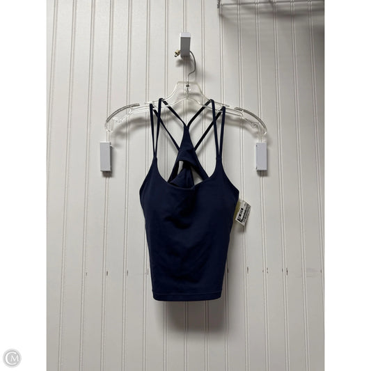 Athletic Tank Top By Fabletics In Navy, Size: S