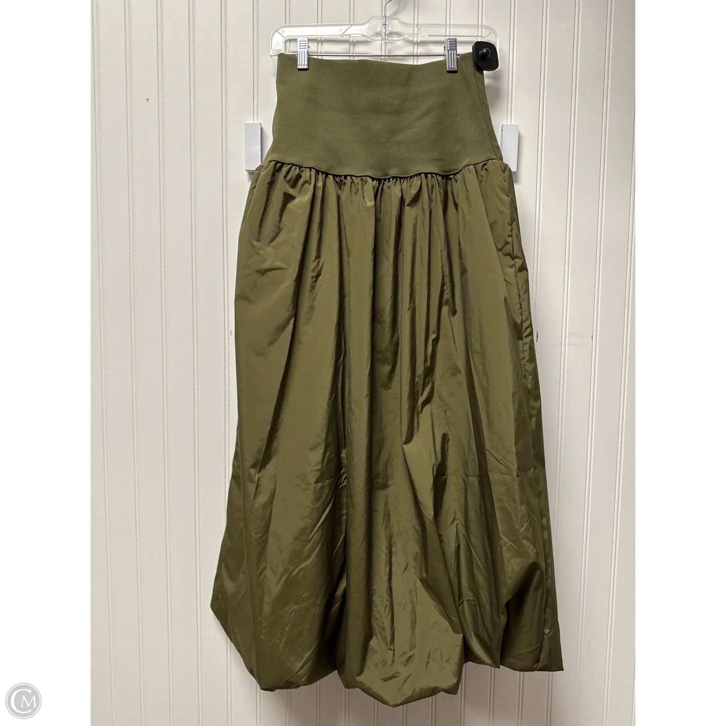 Skirt Maxi By Clothes Mentor In Green, Size: S
