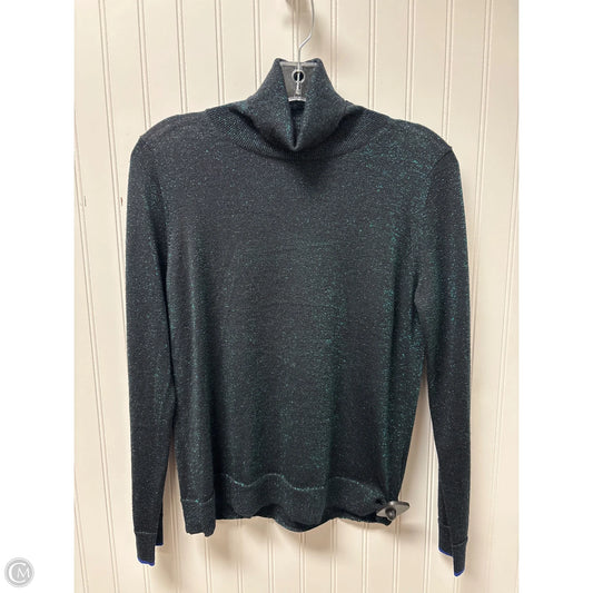 Sweater By Clothes Mentor In Black & Green, Size: M