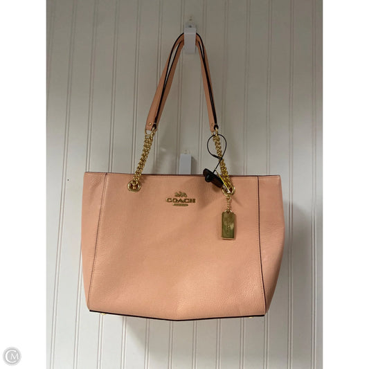 Tote Designer By Coach, Size: Large