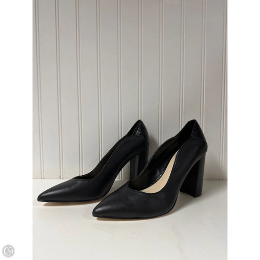Shoes Heels Block By Nine West In Black, Size: 7.5