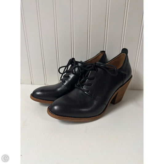 Boots Ankle Heels By Sofft In Black, Size: 6