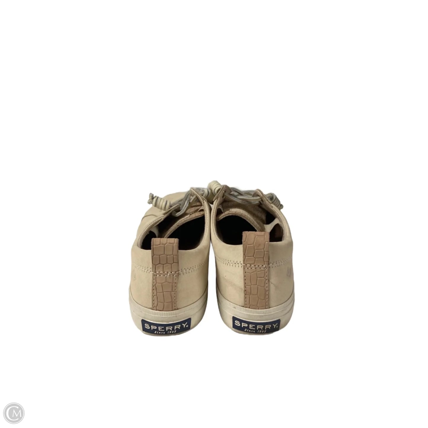 Shoes Sneakers By Sperry In Cream, Size: 7