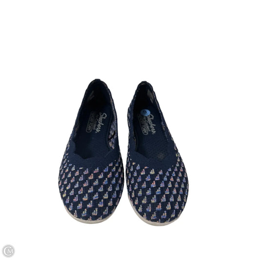 Shoes Flats By Skechers In Navy, Size: 6