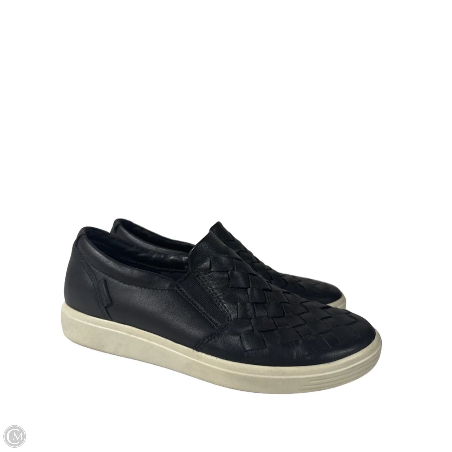 Shoes Flats By Ecco In Black, Size: 5