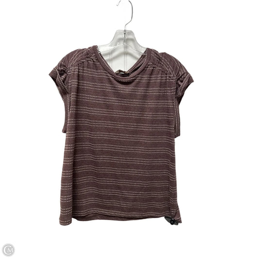 Top Sleeveless By Loft In Mauve, Size: L