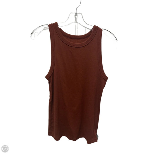 Top Short Sleeve Basic By A New Day In Orange, Size: Xl