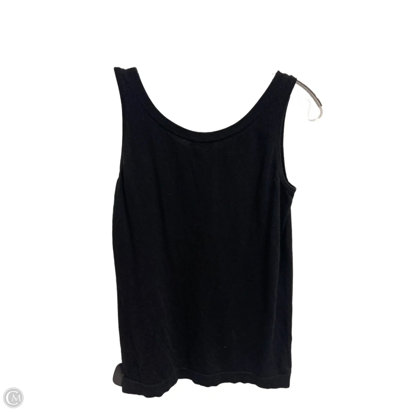 Tank Top By Talbots In Black, Size: Xs