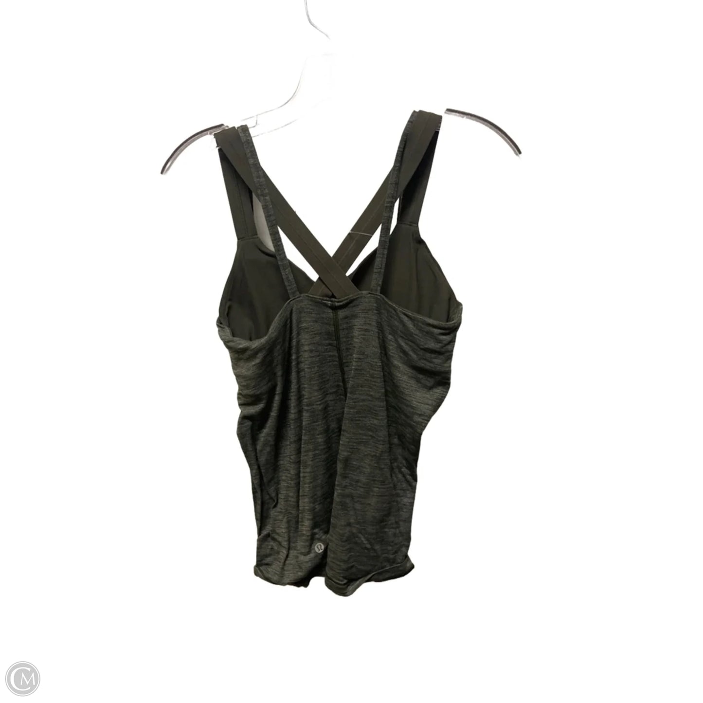 Athletic Tank Top By Lululemon In Green, Size: M