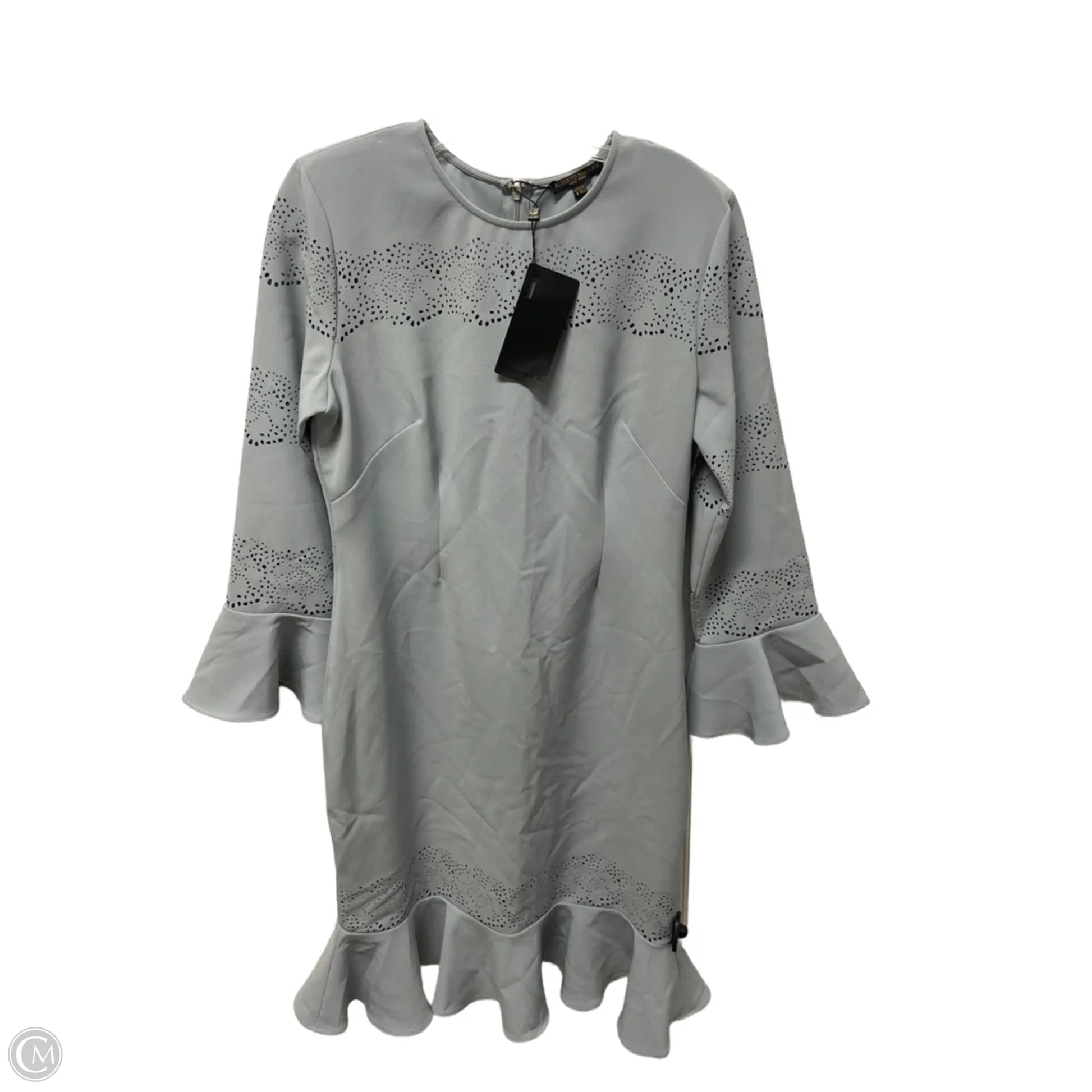 Dress Party Midi By Alberto Makali In Blue, Size: M – Clothes Mentor Palm Harbor FL #150