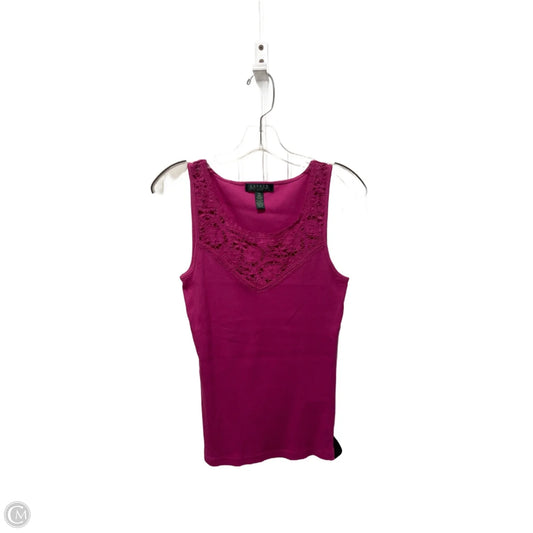 Tank Top By Lauren By Ralph Lauren In Pink, Size: M
