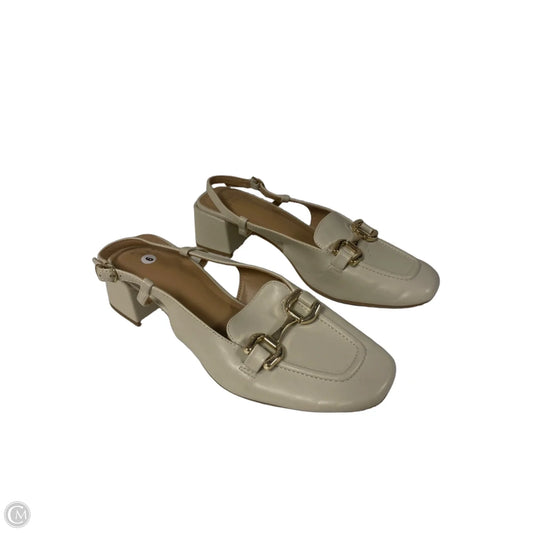 Shoes Heels Block By A New Day In Beige, Size: 9