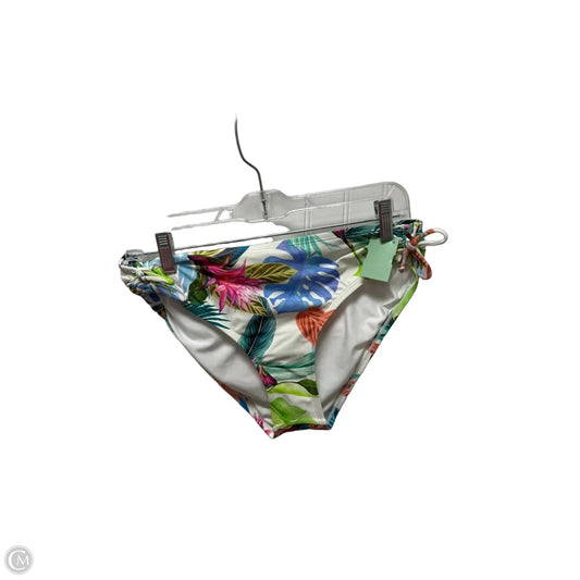 Swimsuit Bottom By Clothes Mentor In Cream, Size: M