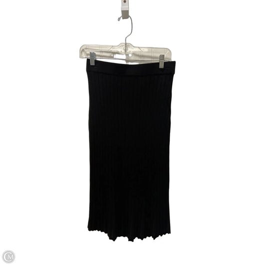 Skirt Maxi By Free Assembly In Black, Size: S