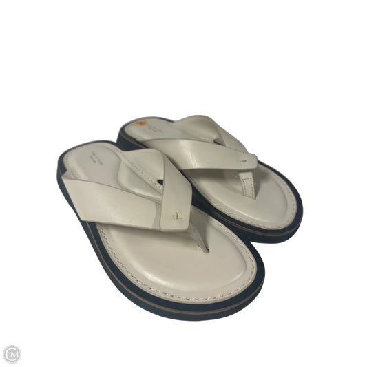 Sandals Flats By Rag And Bone In Ivory, Size: 5