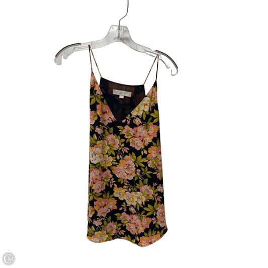 Top Sleeveless By Loft In Navy, Size: L