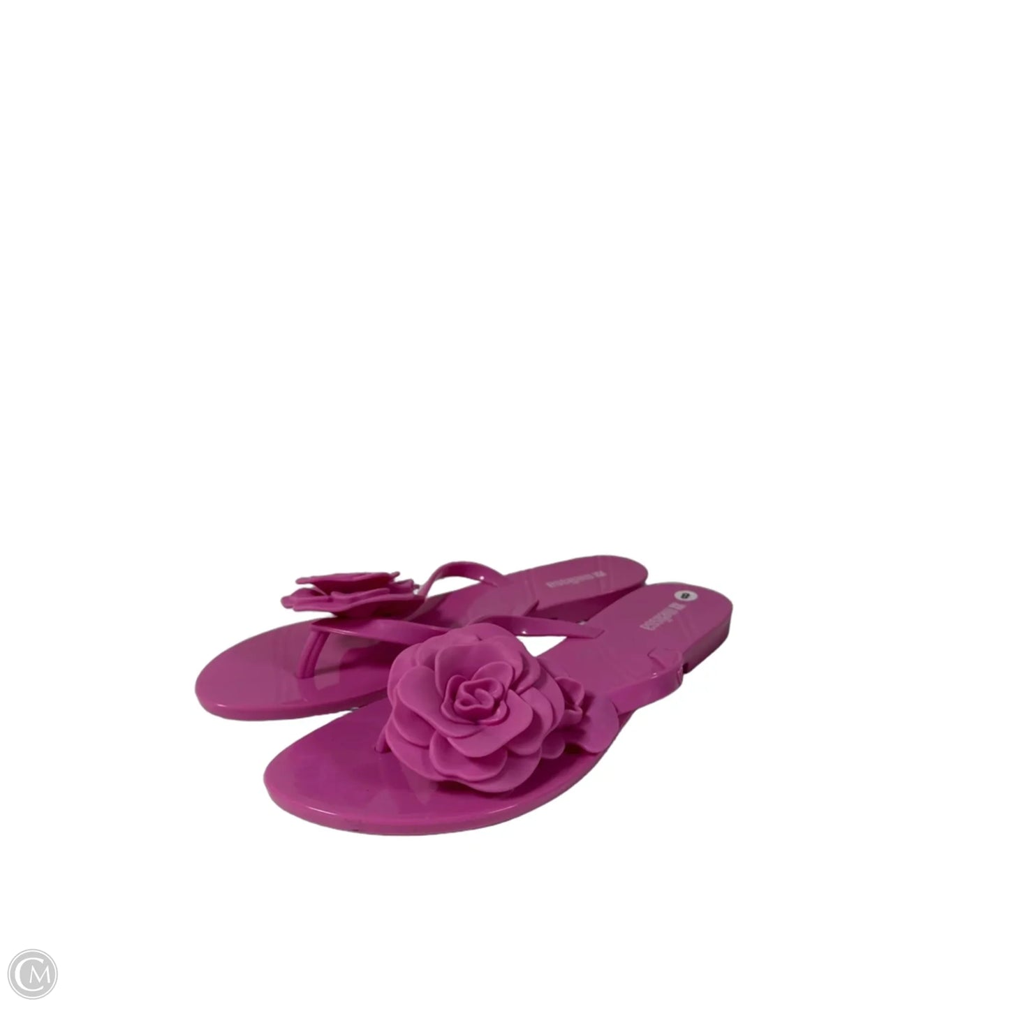 Sandals Flip Flops By Clothes Mentor In Pink, Size: 8