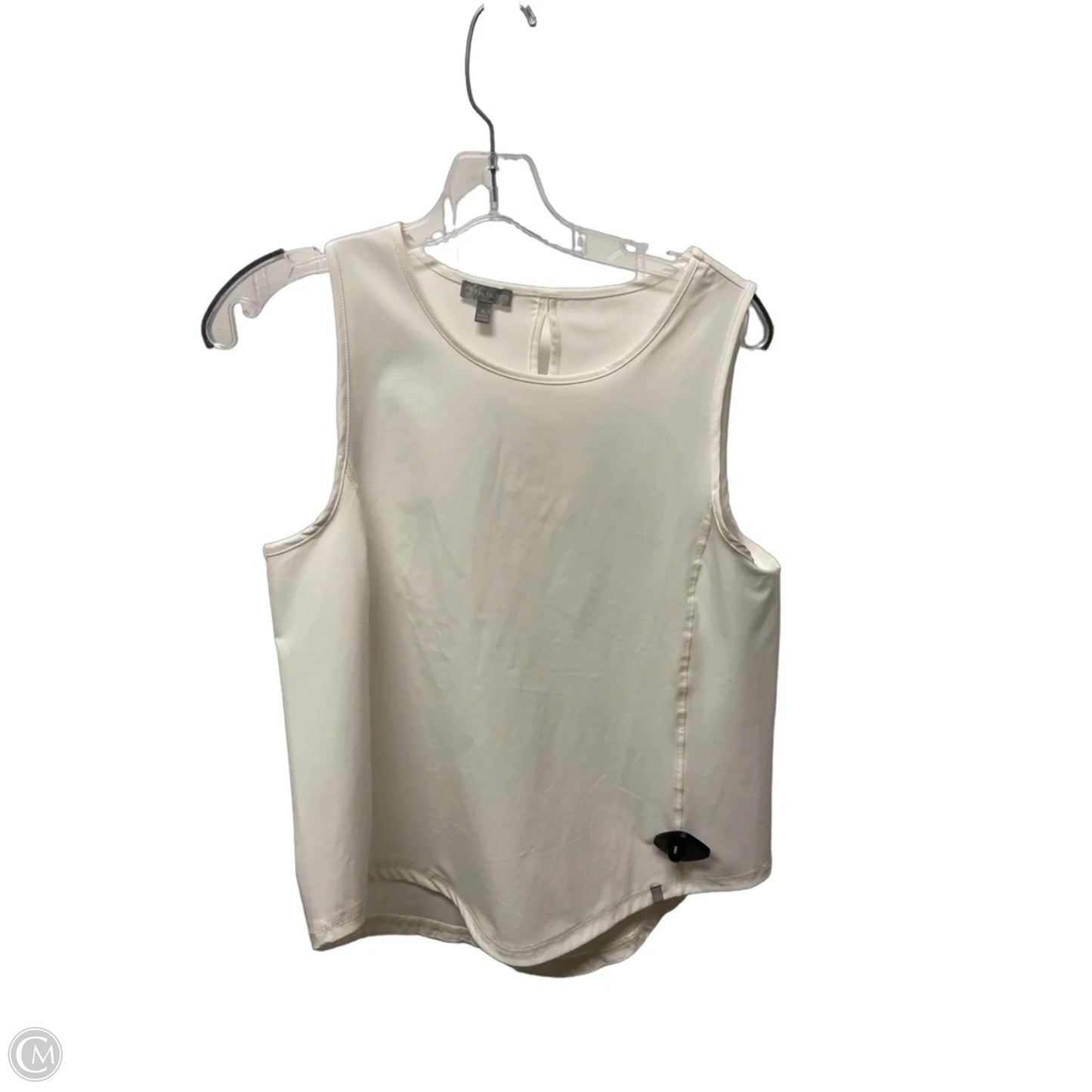 Top Sleeveless By Talbots In White, Size: S