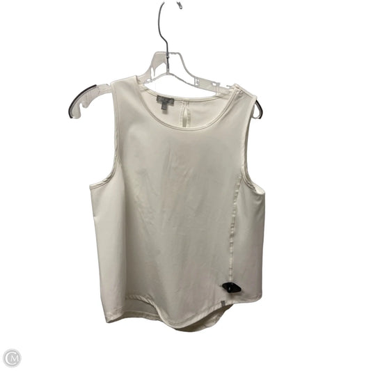 Top Sleeveless By Talbots In White, Size: S