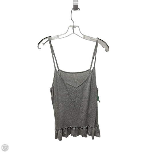 Top Sleeveless By Inc In Grey, Size: 1x