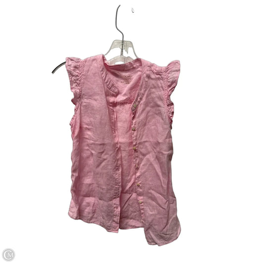 Top Sleeveless Designer By Lilly Pulitzer In Pink, Size: Xxs