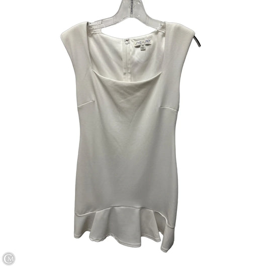 Dress Party Short By She + Sky In White, Size: M