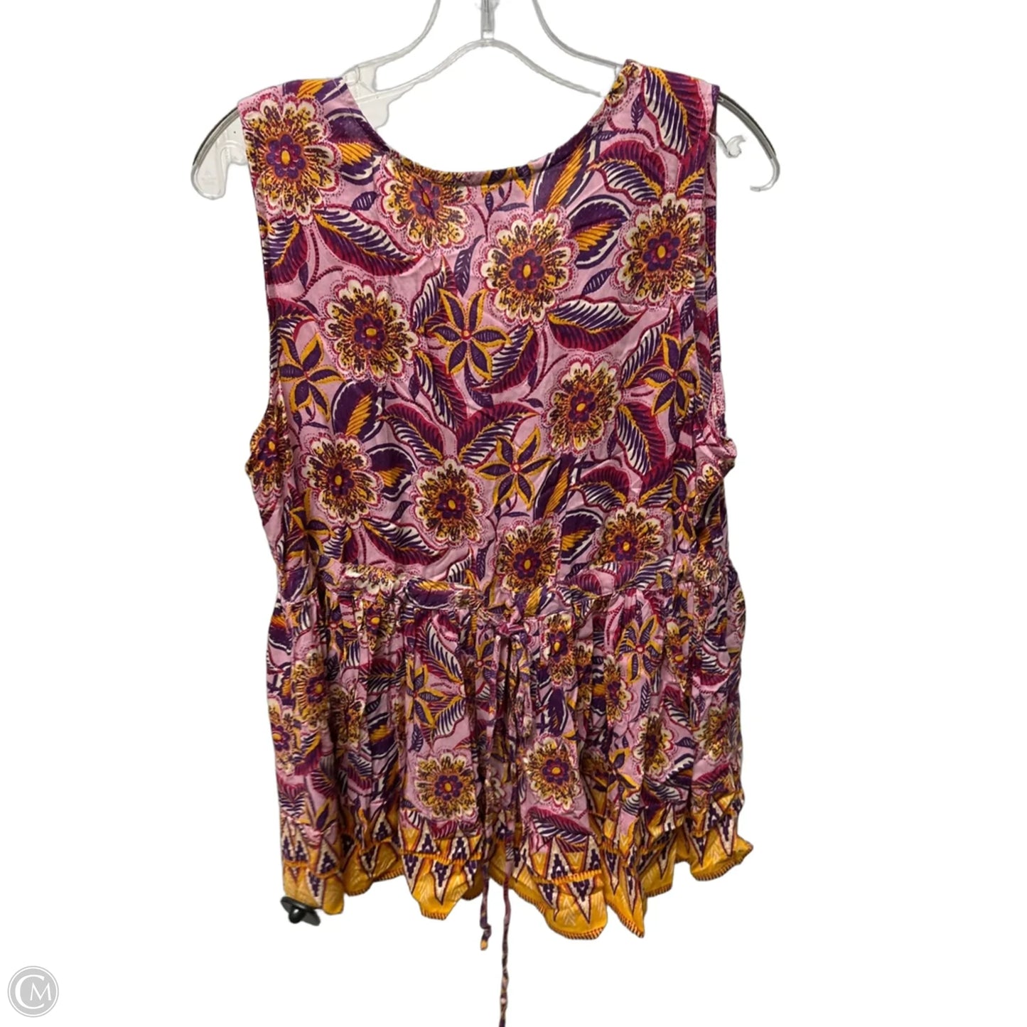 Top Sleeveless By Clothes Mentor In Purple, Size: L